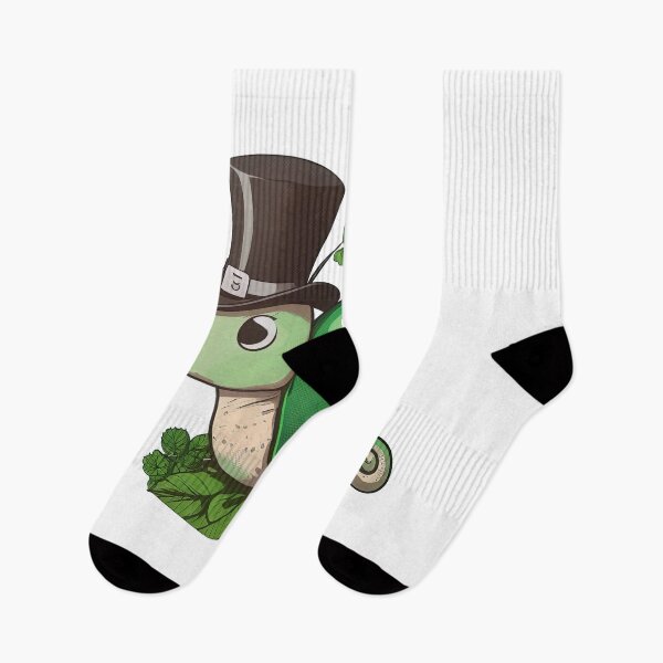 Aperçu de l'œuvre Adorable snail with top hat saint patricks day créée et vendue par artyficial-.