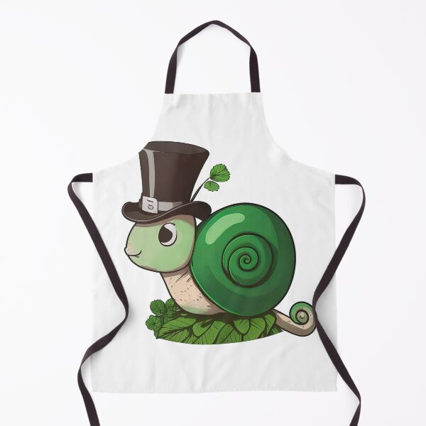 Item preview, Adorable snail with top hat saint patricks day designed and sold by artyficial-.