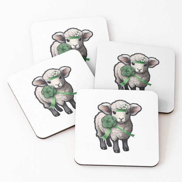 Artikelvorschau, Adorable irish lucky sheep entworfen und verkauft von artyficial-.