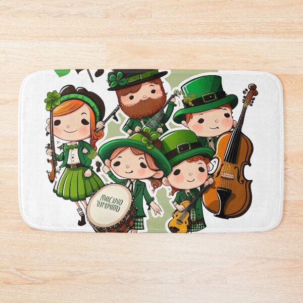 Artikelvorschau, Irish band playing music saint patricks day entworfen und verkauft von artyficial-.