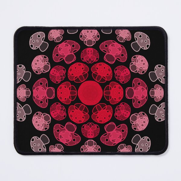 Item preview, Cursed Kaleidoscope - Red Mushrooms designed and sold by FinapplePudding.