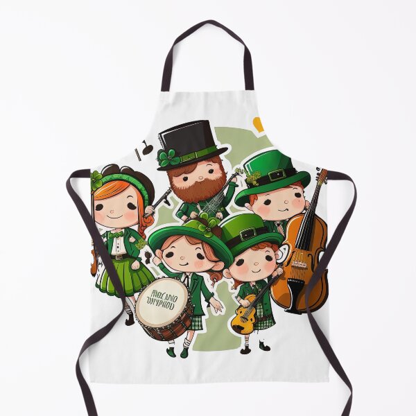 Item preview, Irish band playing music saint patricks day designed and sold by artyficial-.