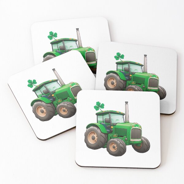 Artikelvorschau, Irish luck tractor saint patricks day entworfen und verkauft von artyficial-.