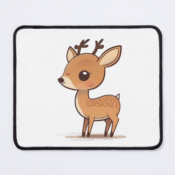 Item preview, kawaii chibi cute deer designed and sold by ChibiInstant.