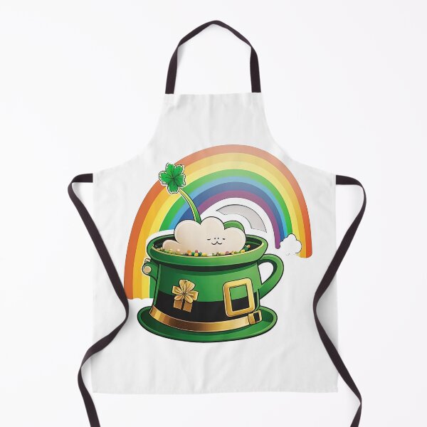 Item preview, Leprechaun lucky hat with rainbow saint patricks day designed and sold by artyficial-.