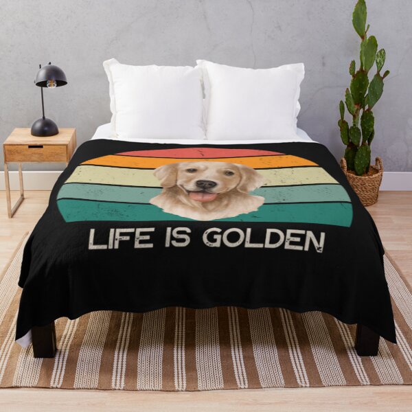 Item preview, Life Is Golden Retriever designed and sold by Way Cool Tees.