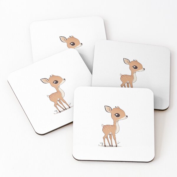 Item preview, kawaii chibi cute deer designed and sold by ChibiInstant.
