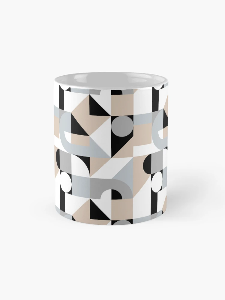 Thumbnail 4 of 6, Coffee Mug, Abstract Geometric Pattern designed and sold by Rusty-Gate98.