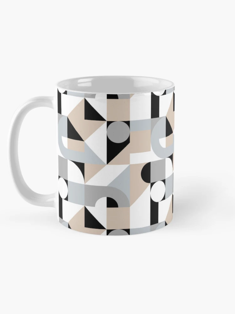 Thumbnail 5 of 6, Coffee Mug, Abstract Geometric Pattern designed and sold by Rusty-Gate98.