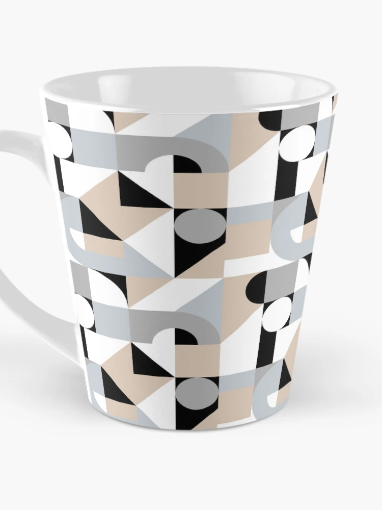 Thumbnail 3 of 4, Coffee Mug, Abstract Geometric Pattern designed and sold by Rusty-Gate98.