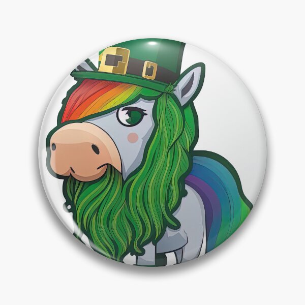 Artikelvorschau, Irish luck unicorn saint patricks day entworfen und verkauft von artyficial-.