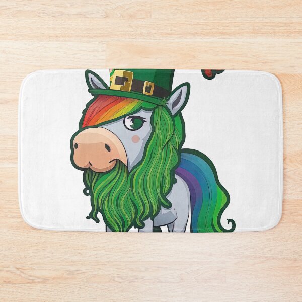 Artikelvorschau, Irish luck unicorn saint patricks day entworfen und verkauft von artyficial-.
