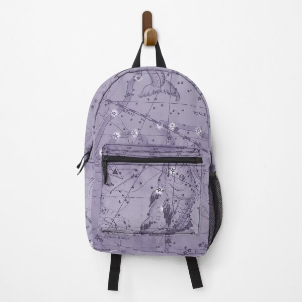 Item preview, Vintage Pisces Constellation Star Map - Antique Astronomy, Purple designed and sold by notsweettea.