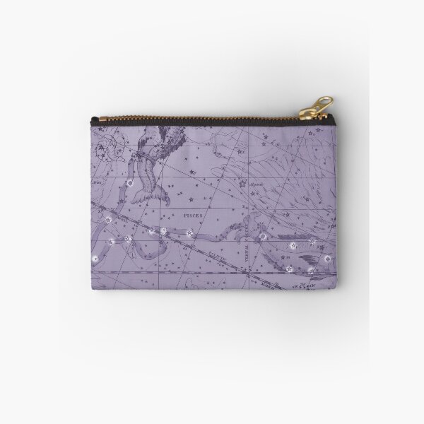 Item preview, Vintage Pisces Constellation Star Map - Antique Astronomy, Purple designed and sold by notsweettea.