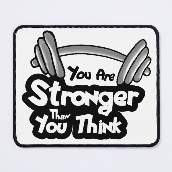 Item preview, You are stronger than you think Hand-drawn By Marcus  designed and sold by Allshorts.