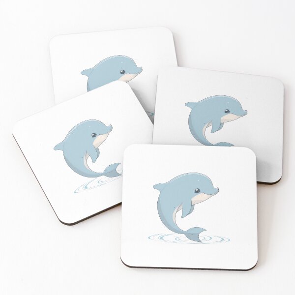 Item preview, Kawaii chibi cute dolphin designed and sold by ChibiInstant.