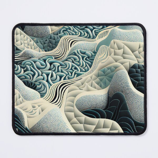 Item preview, Detailed Modern Coastal Pattern Digital Painting designed and sold by CodeAndColors.