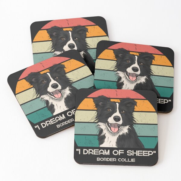 Item preview, Border Collie I Dream of Sheep designed and sold by Way Cool Tees.