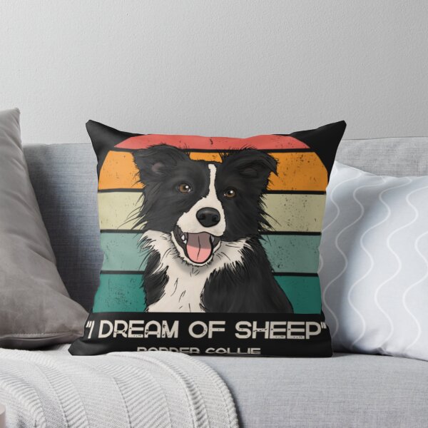 Item preview, Border Collie I Dream of Sheep designed and sold by Way Cool Tees.