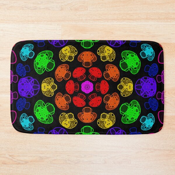 Item preview, Cursed Kaleidoscope - Rainbow Mushrooms designed and sold by FinapplePudding.