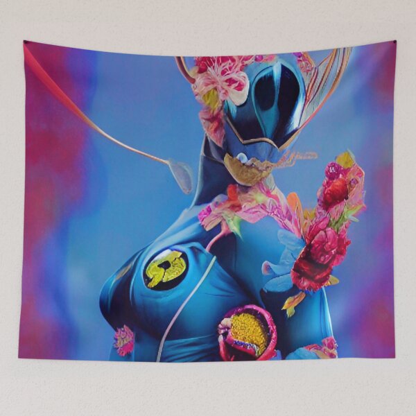 Item preview, Scarab Blue Sapphire Floral designed and sold by mghtymvrk2040.