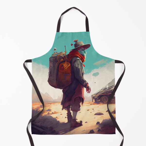 Artikelvorschau, The Joyful Wanderer Digital Painting entworfen und verkauft von CodeAndColors.