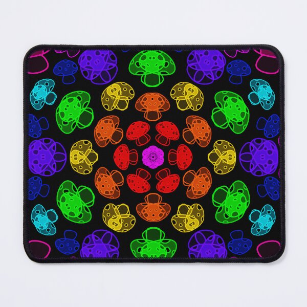 Item preview, Cursed Kaleidoscope - Rainbow Mushrooms designed and sold by FinapplePudding.