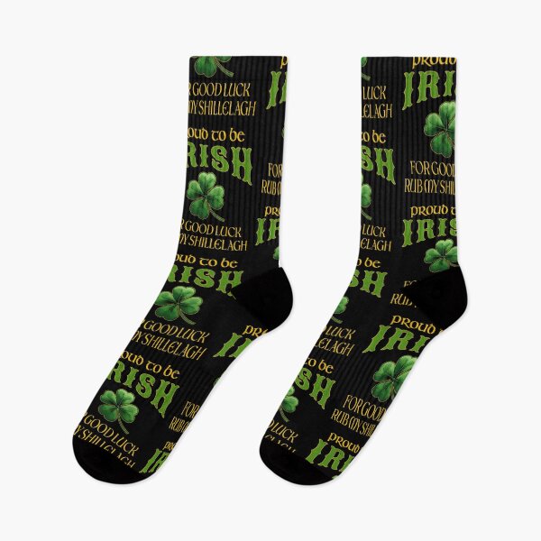 Item preview, Funny Proud To Be Irish For Good Luck Rub My Shillelagh St. Patricks Day Irish Adult Humor designed and sold by Bad Kitty Designz.