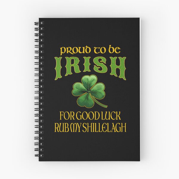 Item preview, Funny Proud To Be Irish For Good Luck Rub My Shillelagh St. Patricks Day Irish Adult Humor designed and sold by Bad Kitty Designz.