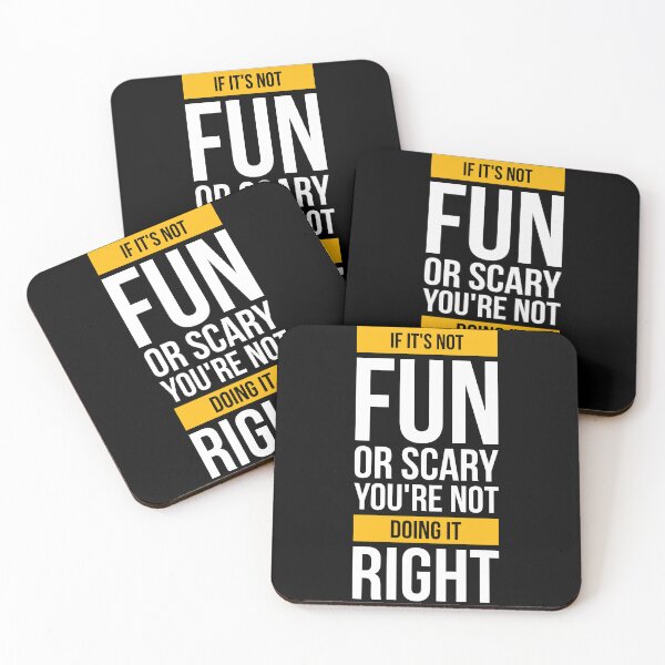 Item preview, If it's not fun or scary you're not doing it right designed and sold by Best-Designers.