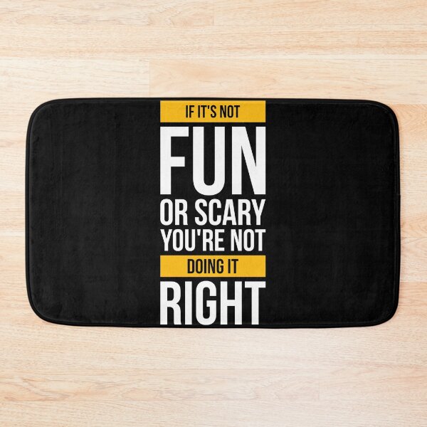 Item preview, If it's not fun or scary you're not doing it right designed and sold by Best-Designers.