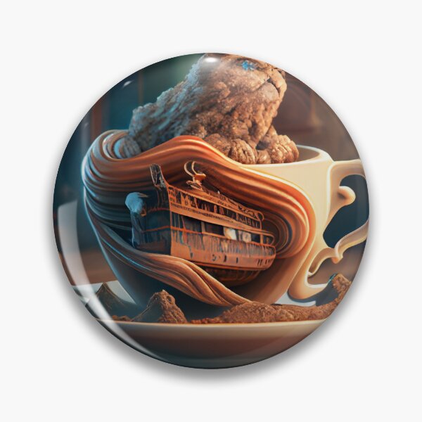 Item preview, Coffee and Curiosities Digital Painting designed and sold by CodeAndColors.