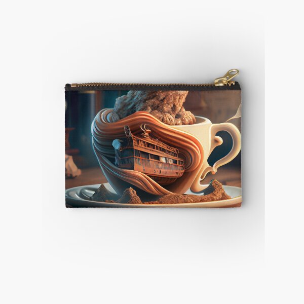 Item preview, Coffee and Curiosities Digital Painting designed and sold by CodeAndColors.