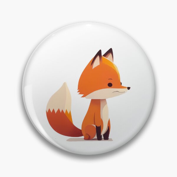 Artikelvorschau, Kawaii chibi cute fox entworfen und verkauft von ChibiInstant.