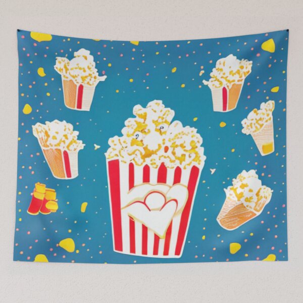 Artikelvorschau, Popcorn-Panik - Popcorn-Power! - Popcorn-Rausch entworfen und verkauft von WBP Mart.