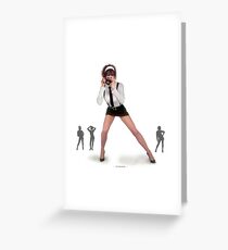 Take a selfie Greeting Card