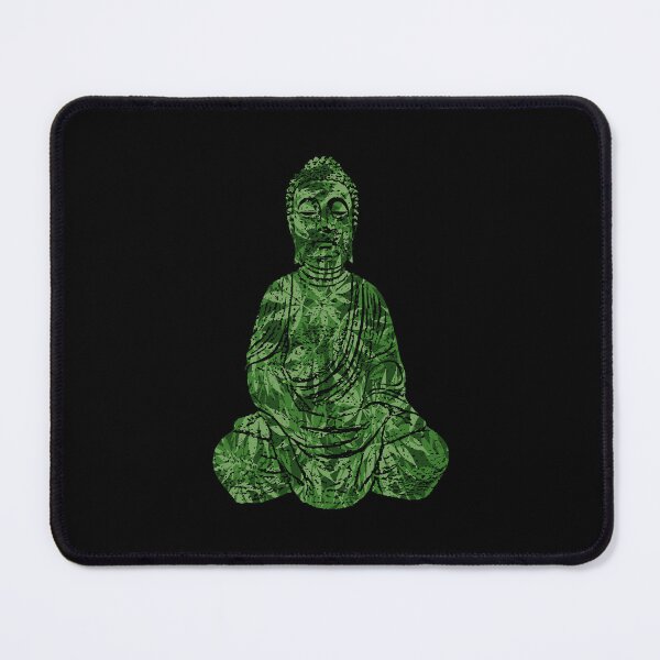 Item preview, BUDDHA. BUD IS MMM. LEAF PRINT STYLE. designed and sold by 5hertz.
