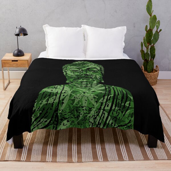 Item preview, BUDDHA. BUD IS MMM. LEAF PRINT STYLE. designed and sold by 5hertz.