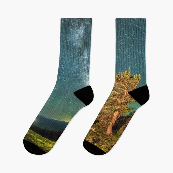 Item preview, A Bristlecone Tree Against a Starry Sky.  designed and sold by Rocky Mountain Artistry.