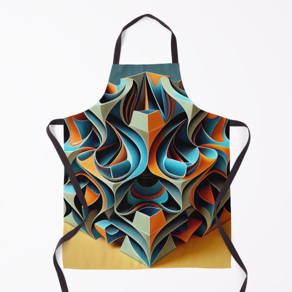 Item preview, Three Dimensional Cool Pattern Digital Painting designed and sold by CodeAndColors.