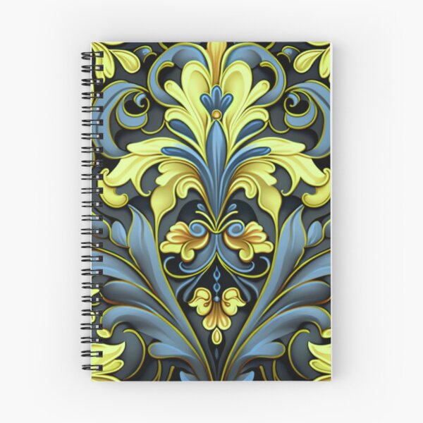 Item preview, Ornate Calcite and Kyanite Floral Design Pattern designed and sold by Healio2.