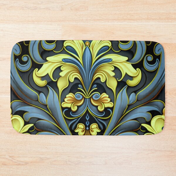 Item preview, Ornate Calcite and Kyanite Floral Design Pattern designed and sold by Healio2.