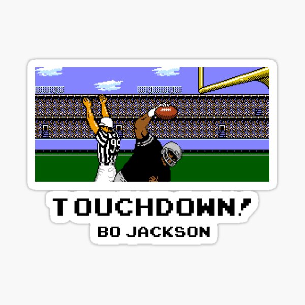 Bo Jackson Tecmo Bowl Stickers for Sale