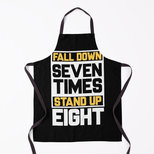 Item preview, Fall Down Seven Time Stand Up Eight Motivation designed and sold by Shirtey.