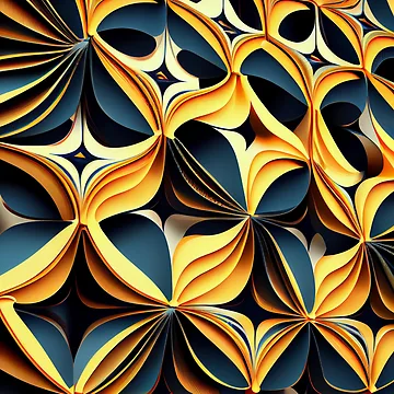 Vorschaubild zum Design Futuristic Modern Pattern Digital Painting von CodeAndColors