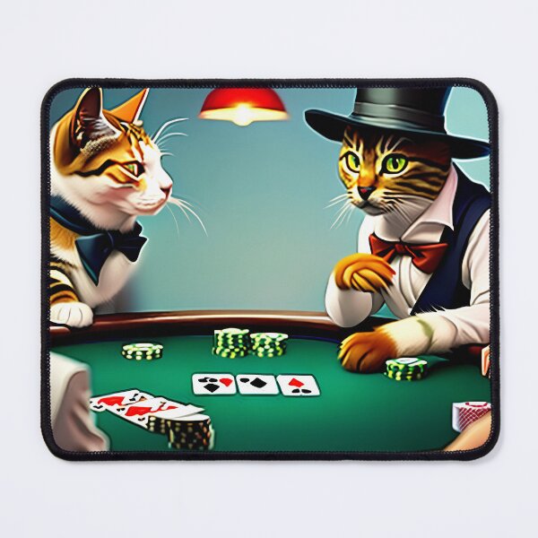 Item preview, Cats Playing Poker designed and sold by mcohen948.