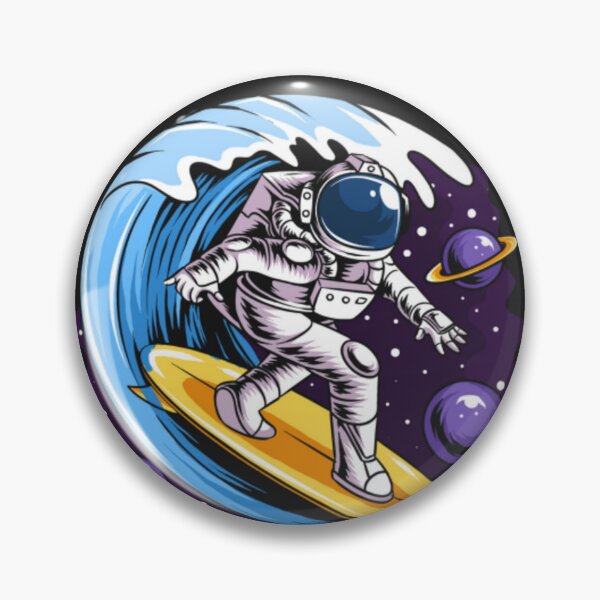 Item preview, Surf on the moon designed and sold by All In One.