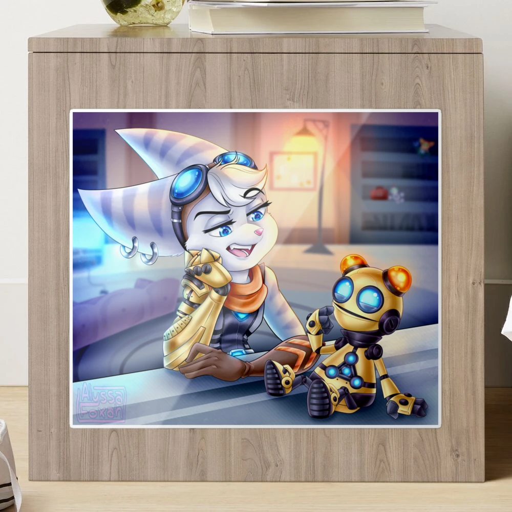 Rivet Ratchet & Clank ~ Rift Apart (Fannan Vector) Sticker for Sale by  slu1