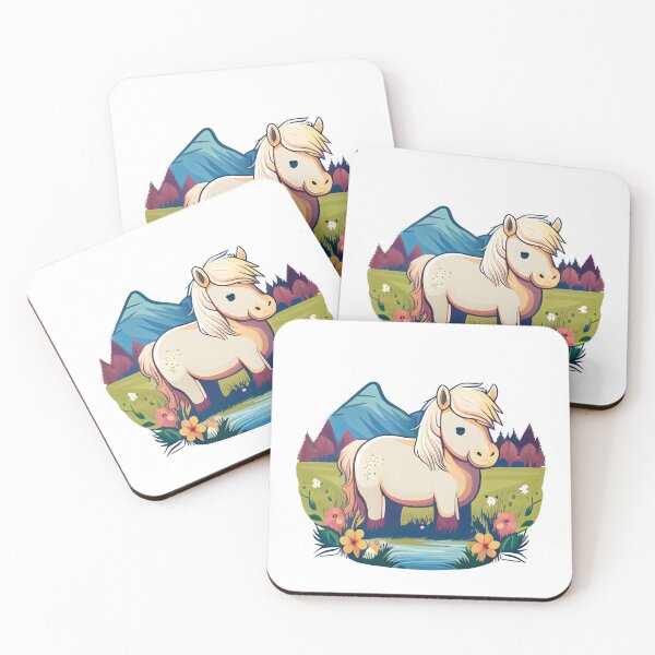 Item preview, Cartoon Norwegian Fjord Horse - Horses 3 designed and sold by MLArtifex.