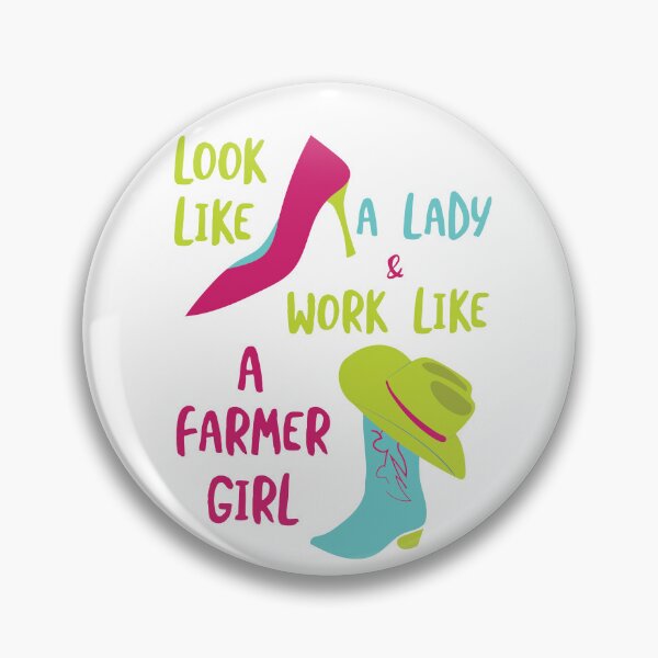 Item preview, Womens Farming Look Like a Lady designed and sold by whyitsme.